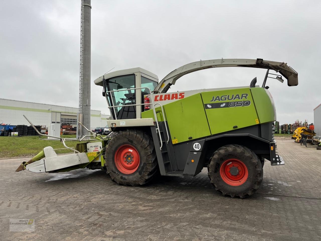 Feldhäcksler typu CLAAS Jaguar 850, Gebrauchtmaschine w Schora (Zdjęcie 9)