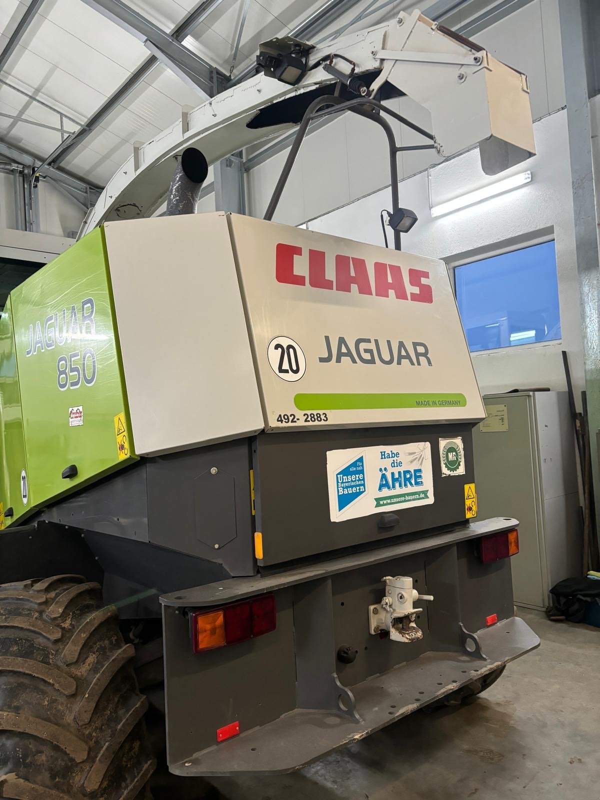 Feldhäcksler van het type CLAAS Jaguar 850, Gebrauchtmaschine in Eching (Foto 5)