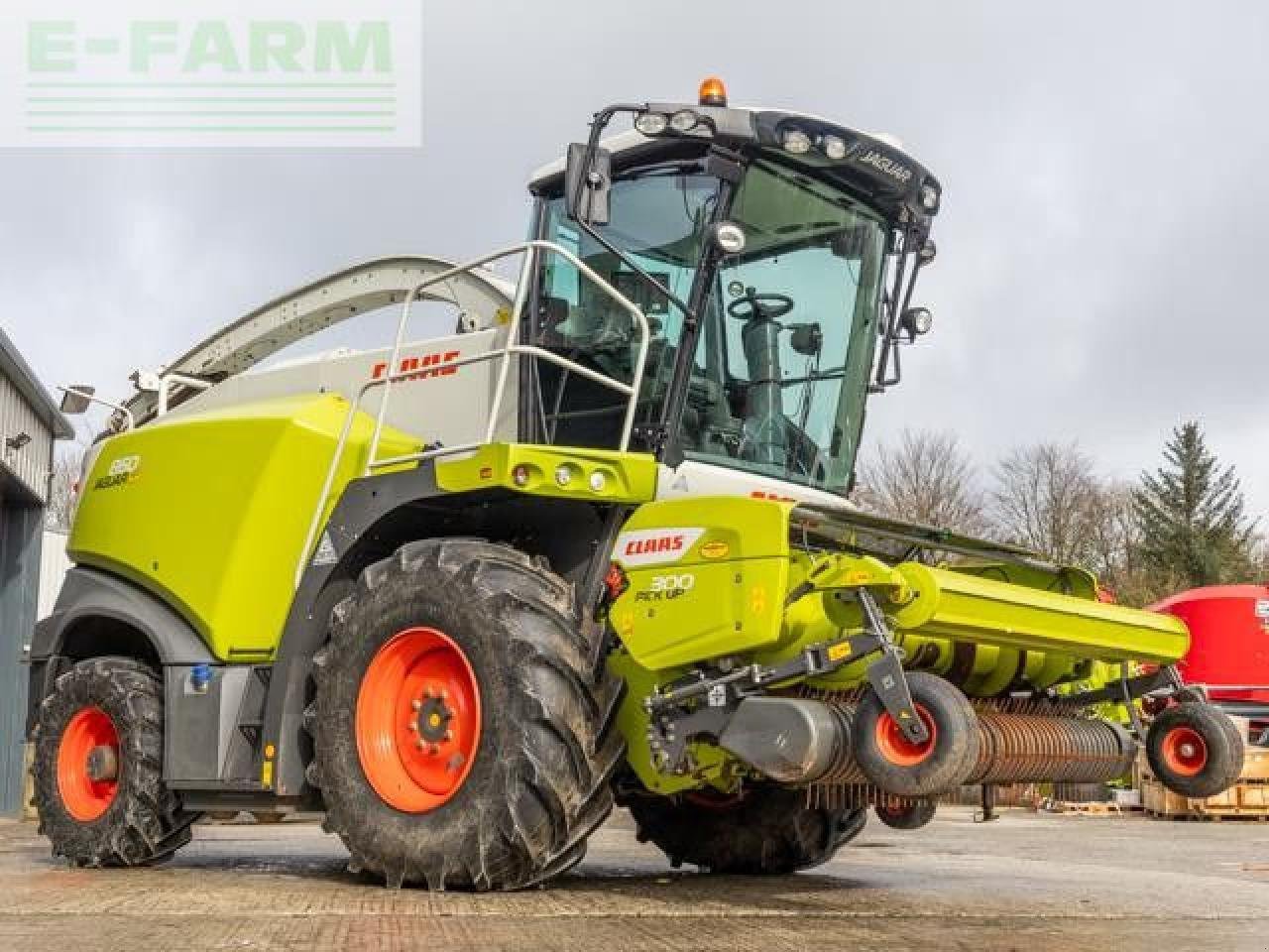 Feldhäcksler of the type CLAAS JAGUAR 860 4WD, Gebrauchtmaschine in LAUNCESTON (Picture 2)