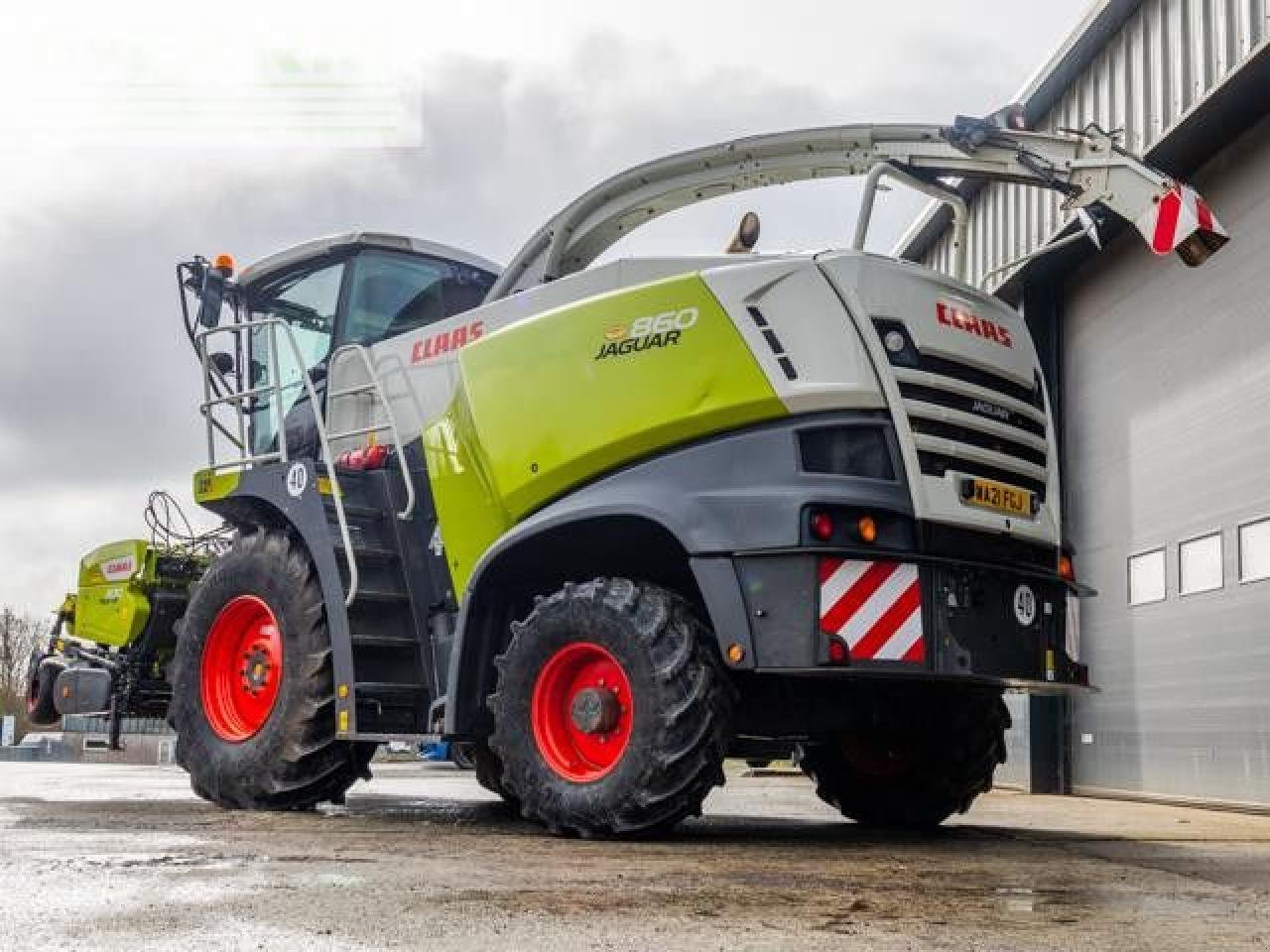 Feldhäcksler of the type CLAAS JAGUAR 860 4WD, Gebrauchtmaschine in LAUNCESTON (Picture 3)