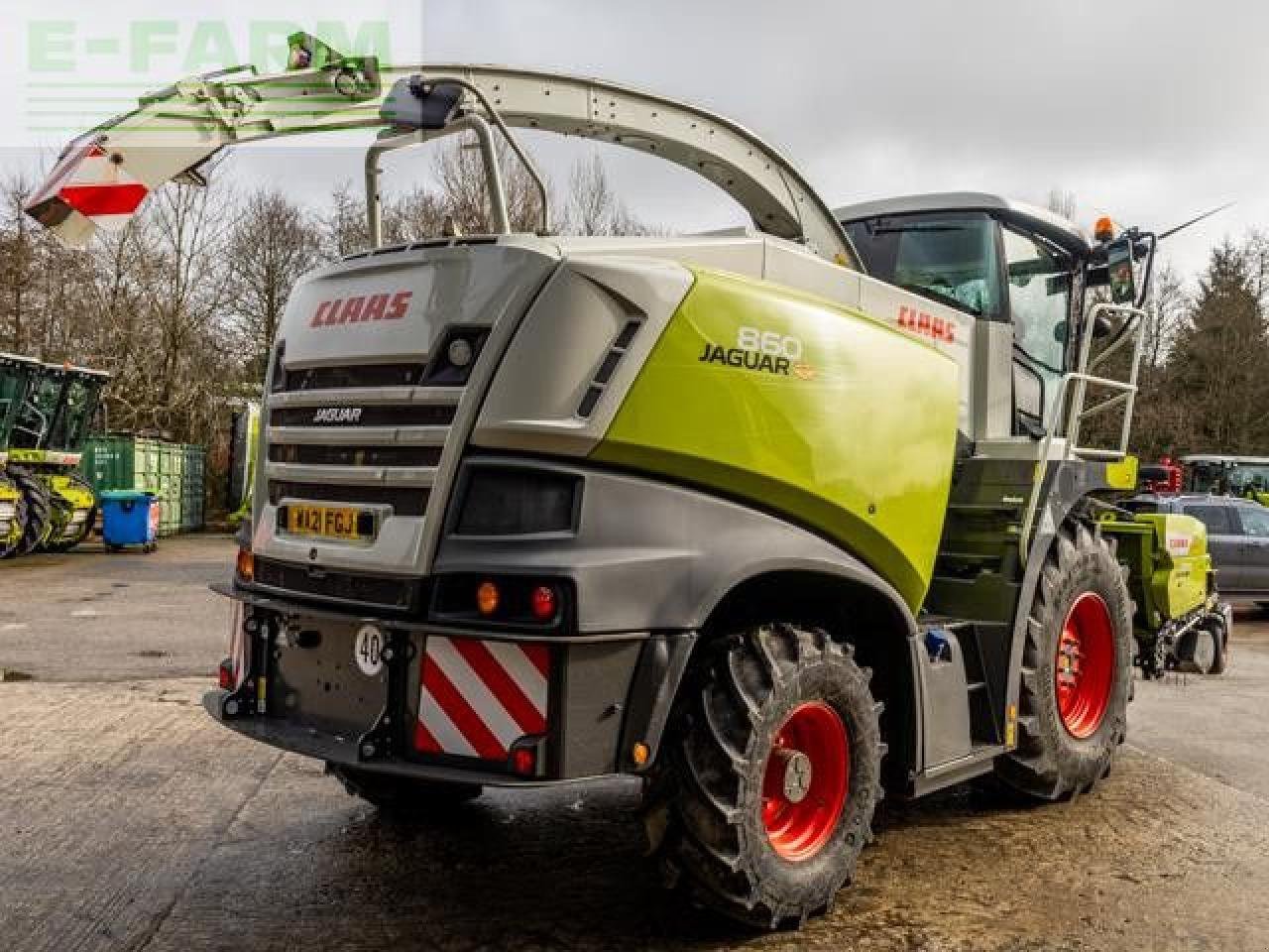 Feldhäcksler Türe ait CLAAS JAGUAR 860 4WD, Gebrauchtmaschine içinde LAUNCESTON (resim 4)