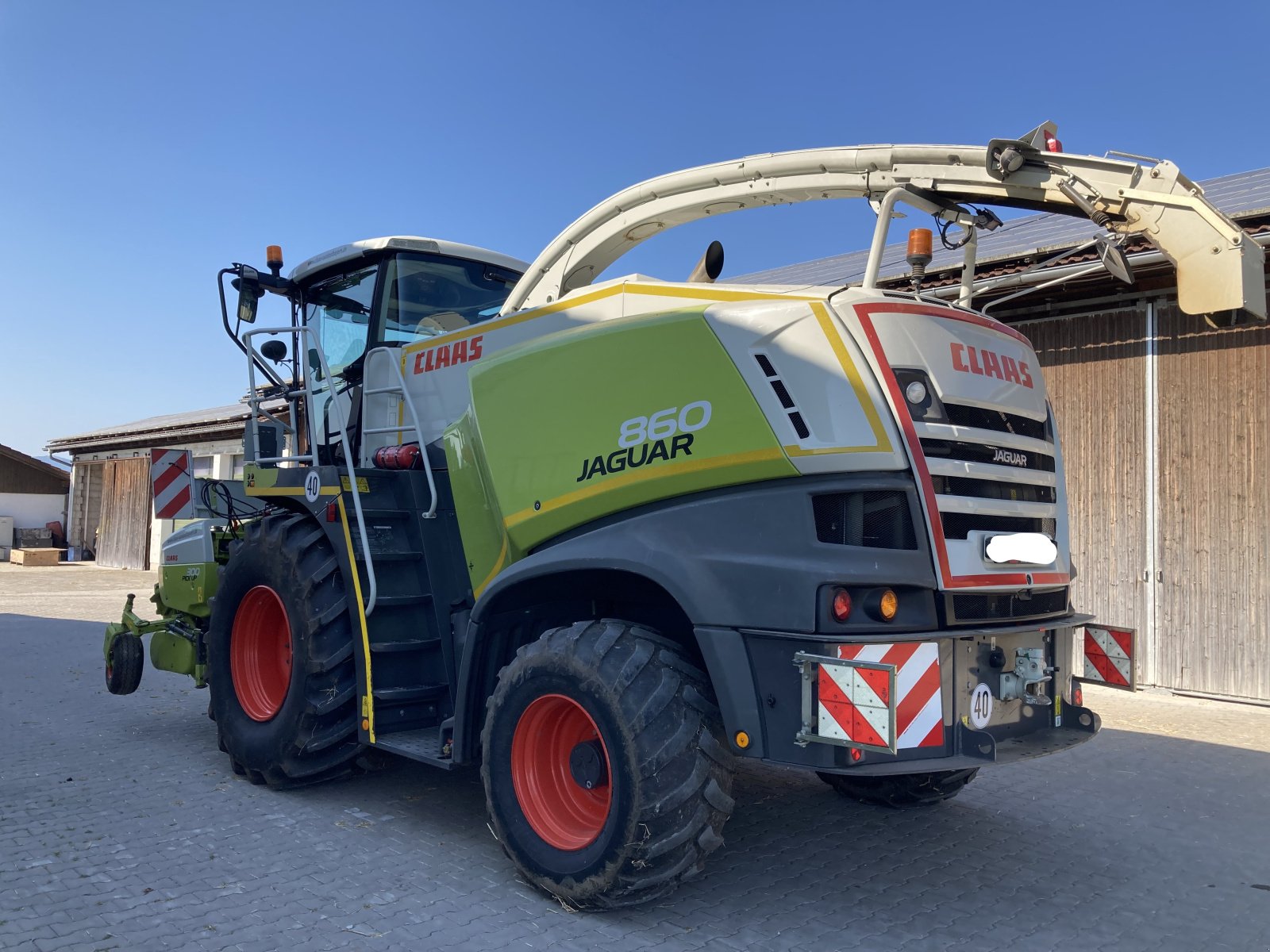 Feldhäcksler typu CLAAS Jaguar 860 A, Gebrauchtmaschine w Murnau (Zdjęcie 1)