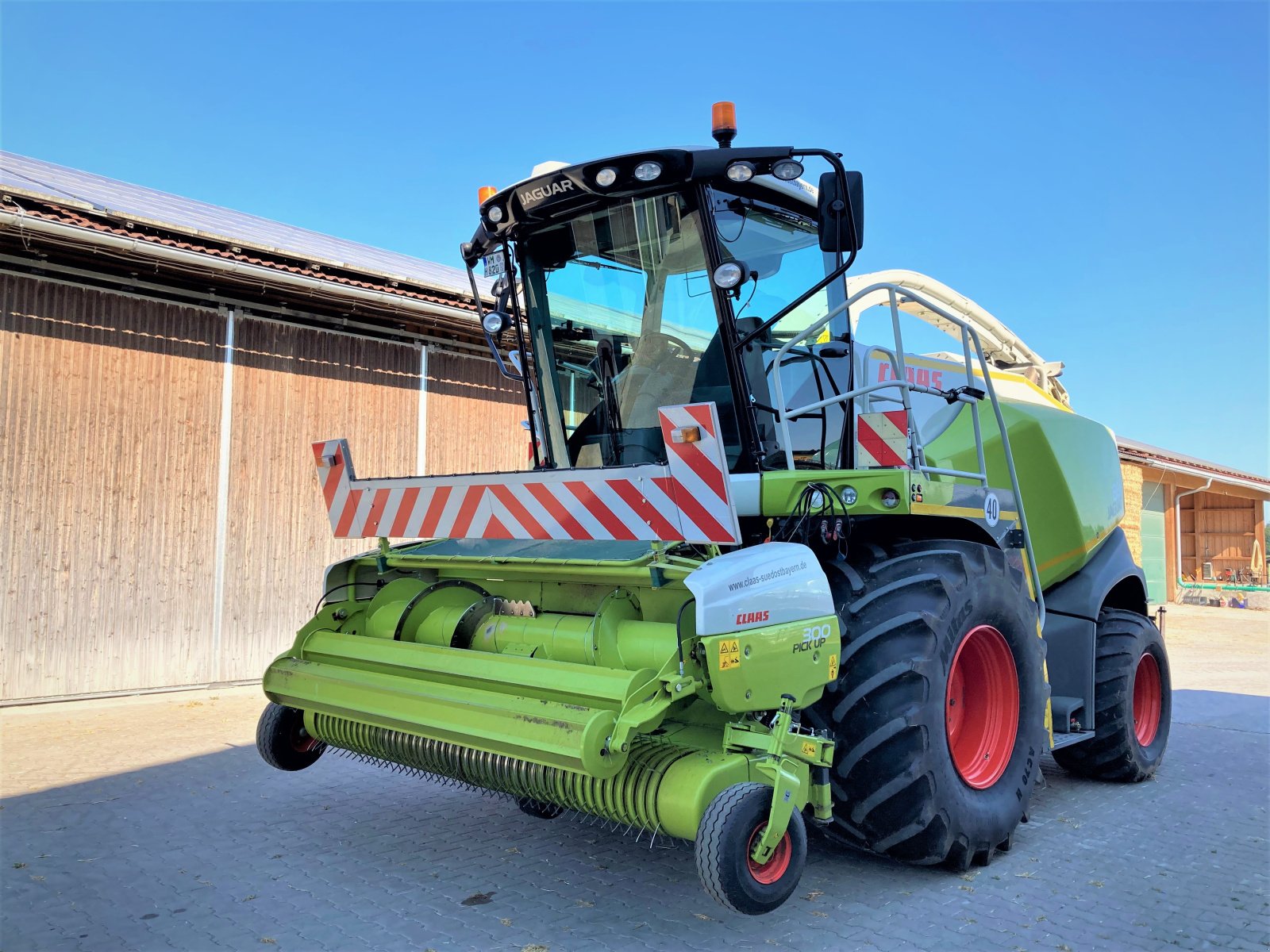 Feldhäcksler des Typs CLAAS Jaguar 860 A, Gebrauchtmaschine in Murnau (Bild 3)