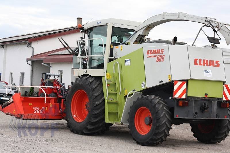 Feldhäcksler typu CLAAS Jaguar 860 Allrad, Gebrauchtmaschine w Schutterzell (Zdjęcie 9)