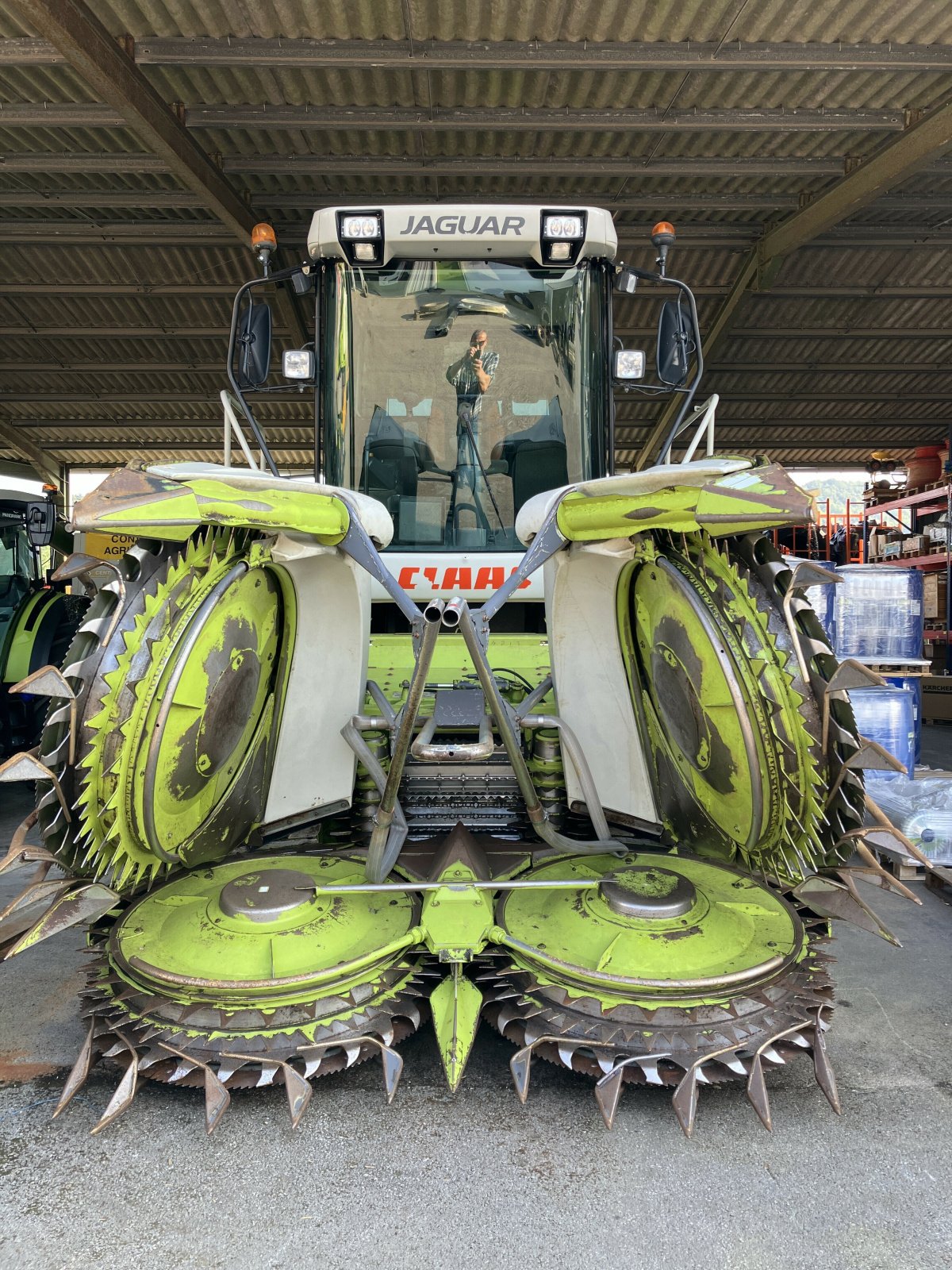 Feldhäcksler typu CLAAS JAGUAR 870 2RM, Gebrauchtmaschine w BLENDECQUES (Zdjęcie 4)