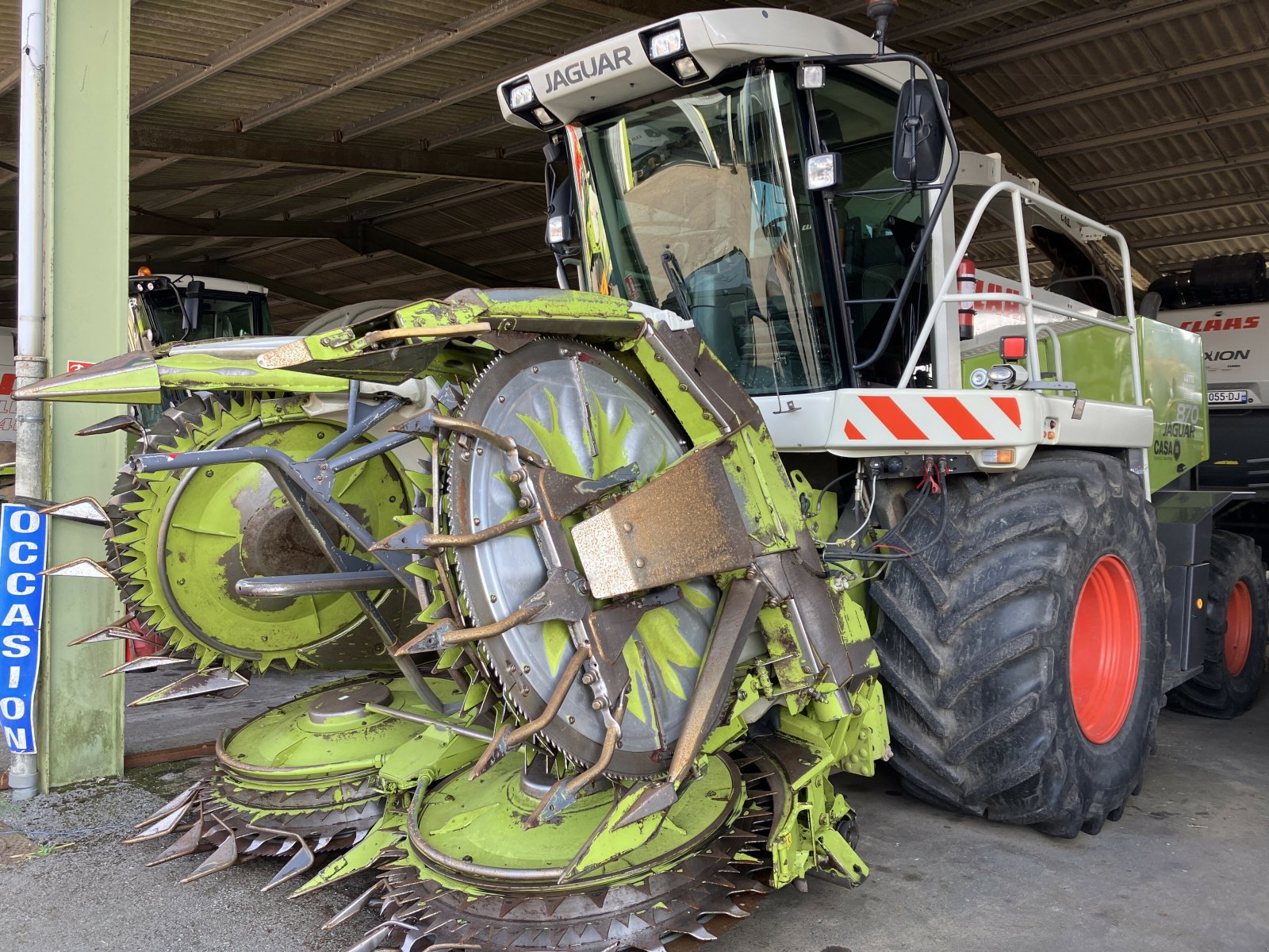 Feldhäcksler of the type CLAAS JAGUAR 870 2RM, Gebrauchtmaschine in BLENDECQUES (Picture 5)