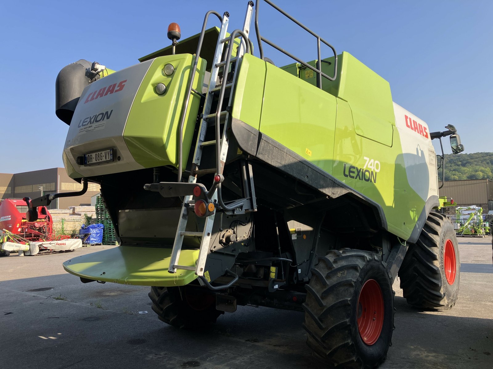 Feldhäcksler of the type CLAAS JAGUAR 870 2RM, Gebrauchtmaschine in BLENDECQUES (Picture 2)