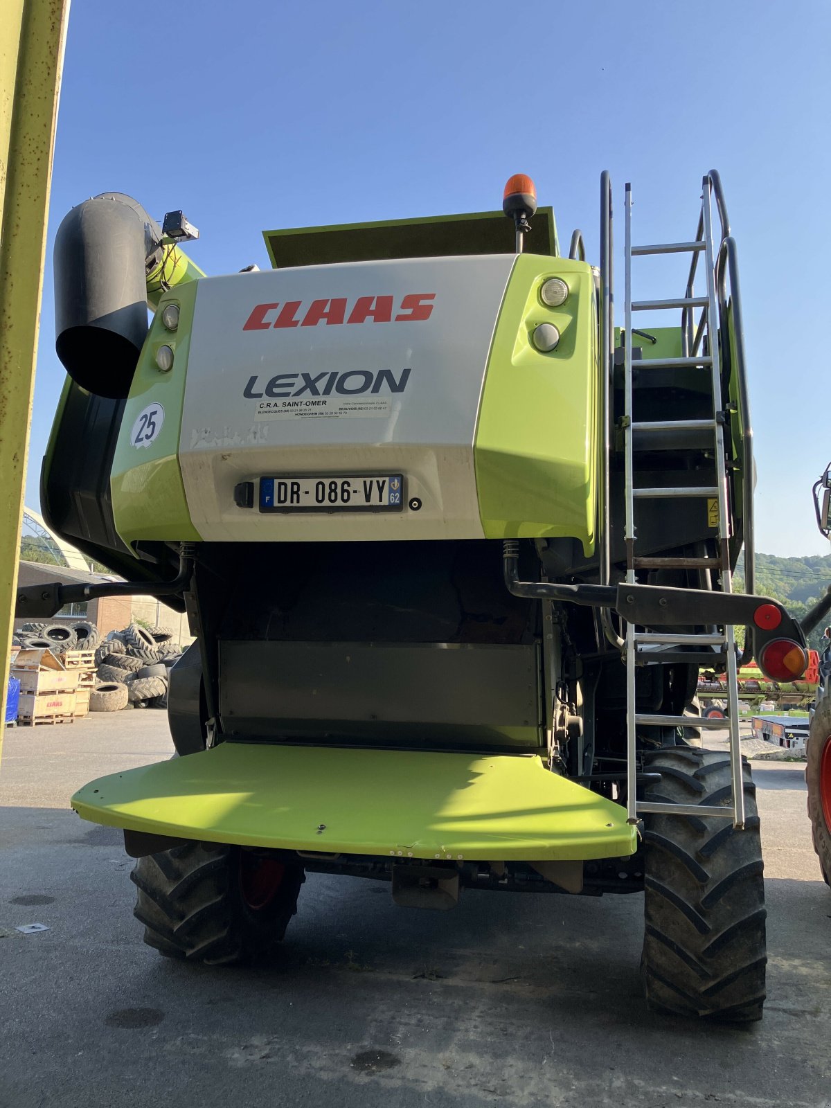 Feldhäcksler a típus CLAAS JAGUAR 870 2RM, Gebrauchtmaschine ekkor: BLENDECQUES (Kép 3)