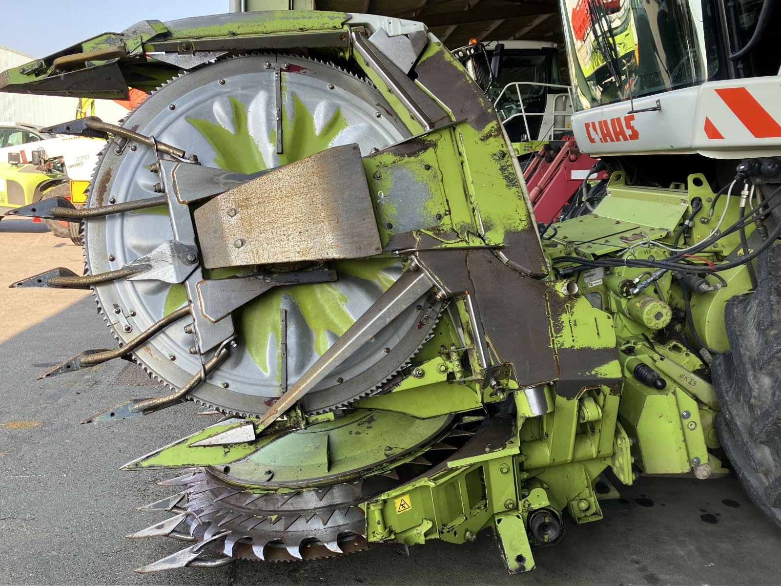 Feldhäcksler typu CLAAS JAGUAR 870 2RM, Gebrauchtmaschine w BLENDECQUES (Zdjęcie 8)