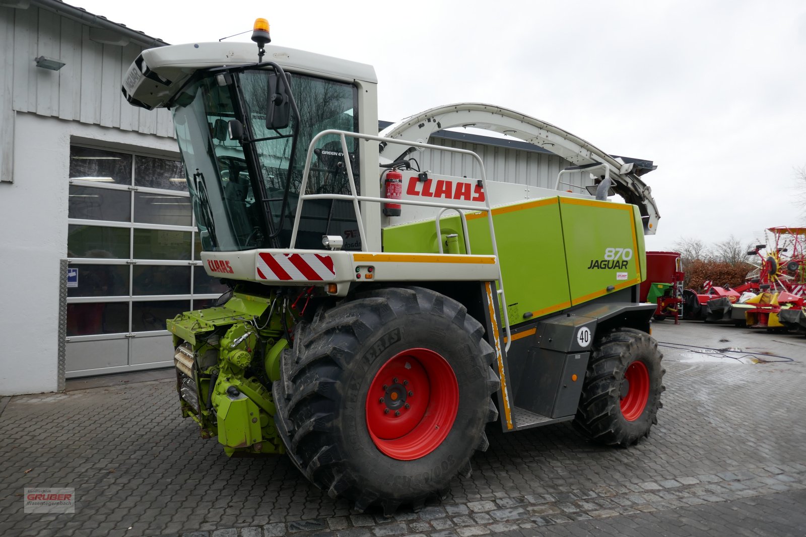 Feldhäcksler typu CLAAS Jaguar 870 Allrad Speedstar, Gebrauchtmaschine v Dorfen (Obrázok 1)