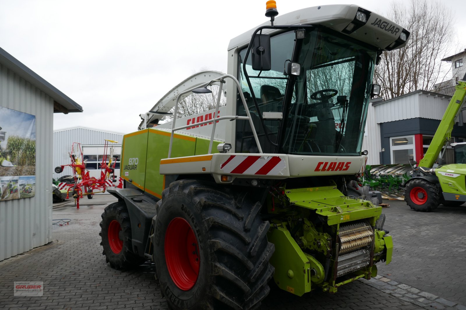 Feldhäcksler typu CLAAS Jaguar 870 Allrad Speedstar, Gebrauchtmaschine v Dorfen (Obrázok 4)