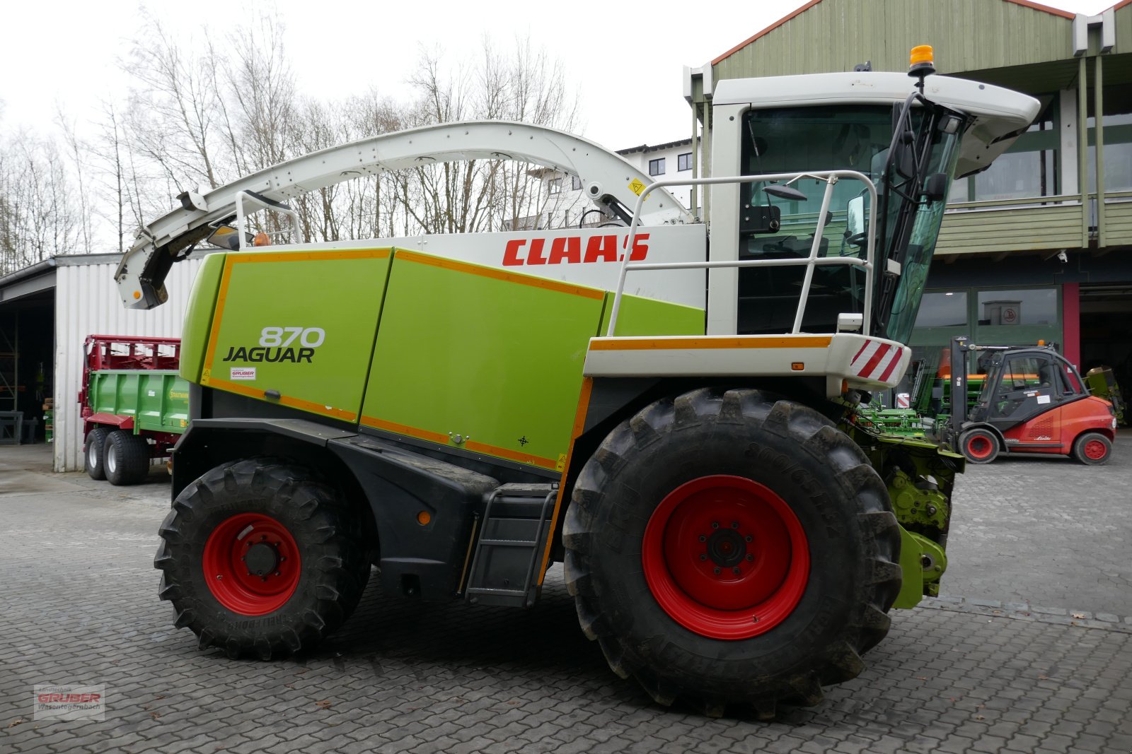 Feldhäcksler typu CLAAS Jaguar 870 Allrad Speedstar, Gebrauchtmaschine v Dorfen (Obrázok 5)