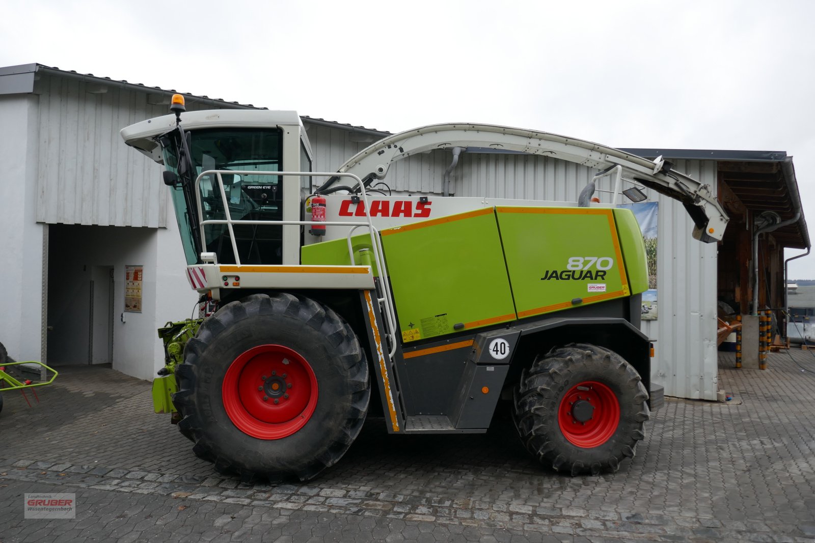 Feldhäcksler typu CLAAS Jaguar 870 Allrad Speedstar, Gebrauchtmaschine v Dorfen (Obrázok 8)