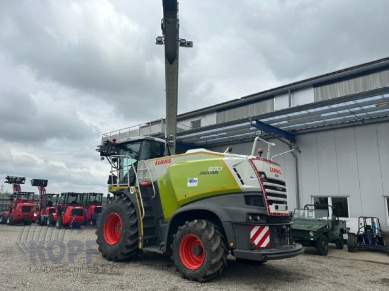 Feldhäcksler typu CLAAS Jaguar 870 E5 neuwertig, Gebrauchtmaschine v Schutterzell (Obrázek 4)