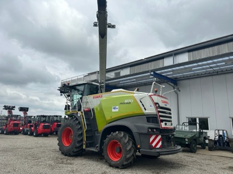 Feldhäcksler typu CLAAS Jaguar 870 E5 neuwertig, Gebrauchtmaschine w Schutterzell (Zdjęcie 4)