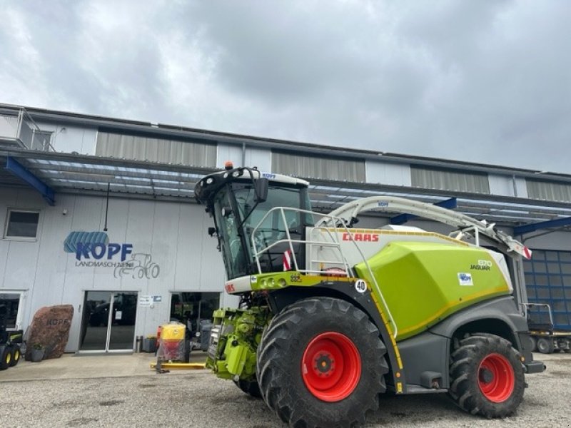 Feldhäcksler van het type CLAAS Jaguar 870 E5 neuwertig, Gebrauchtmaschine in Schutterzell (Foto 10)