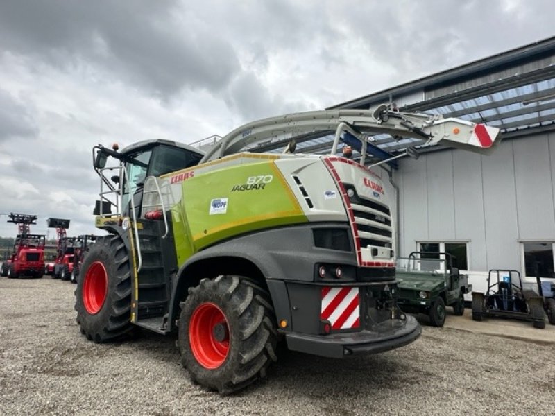 Feldhäcksler van het type CLAAS Jaguar 870 E5 neuwertig, Gebrauchtmaschine in Schutterzell (Foto 5)