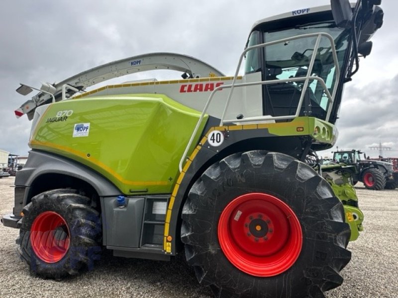 Feldhäcksler of the type CLAAS Jaguar 870 E5 neuwertig, Gebrauchtmaschine in Schutterzell (Picture 7)