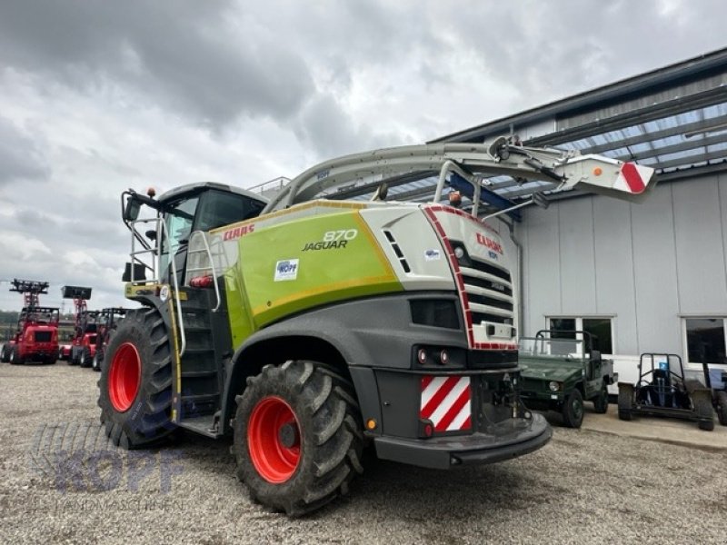 Feldhäcksler of the type CLAAS Jaguar 870 E5 neuwertig, Gebrauchtmaschine in Schutterzell (Picture 5)