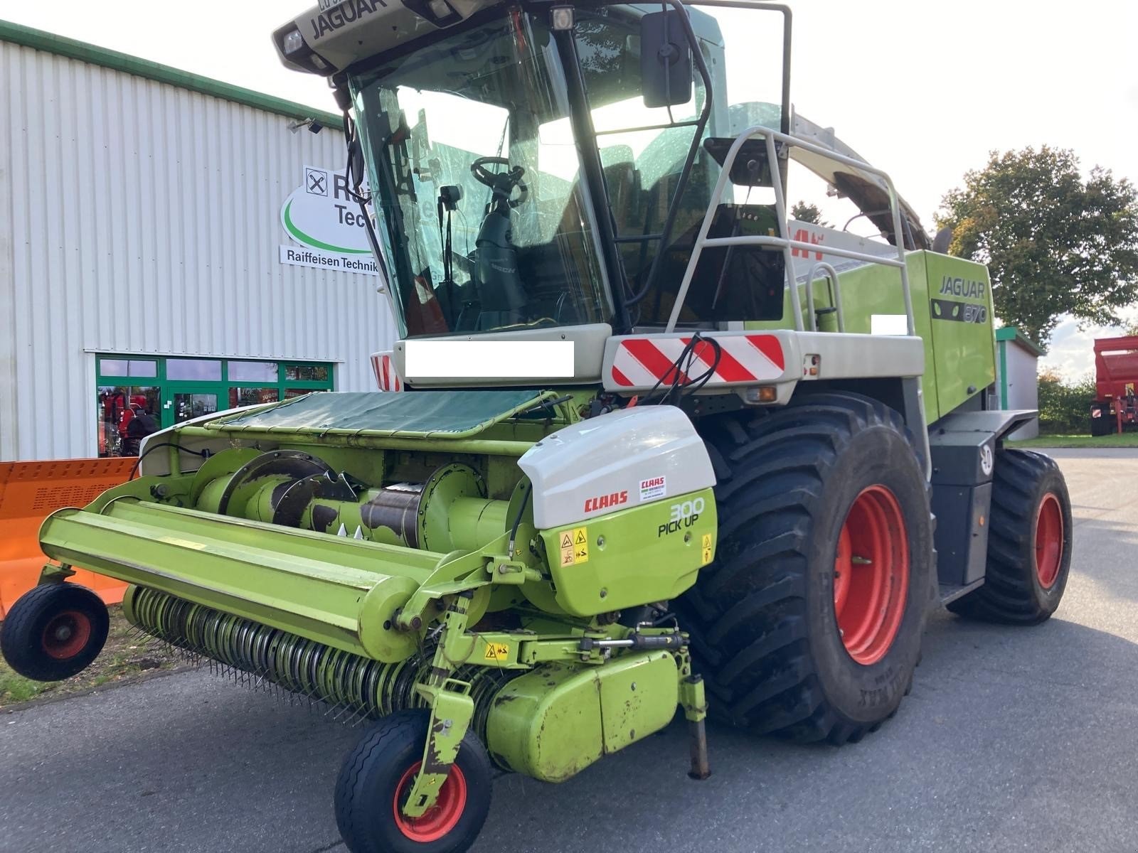 Feldhäcksler du type CLAAS Jaguar 870 Speedstar, Gebrauchtmaschine en Gnutz (Photo 1)