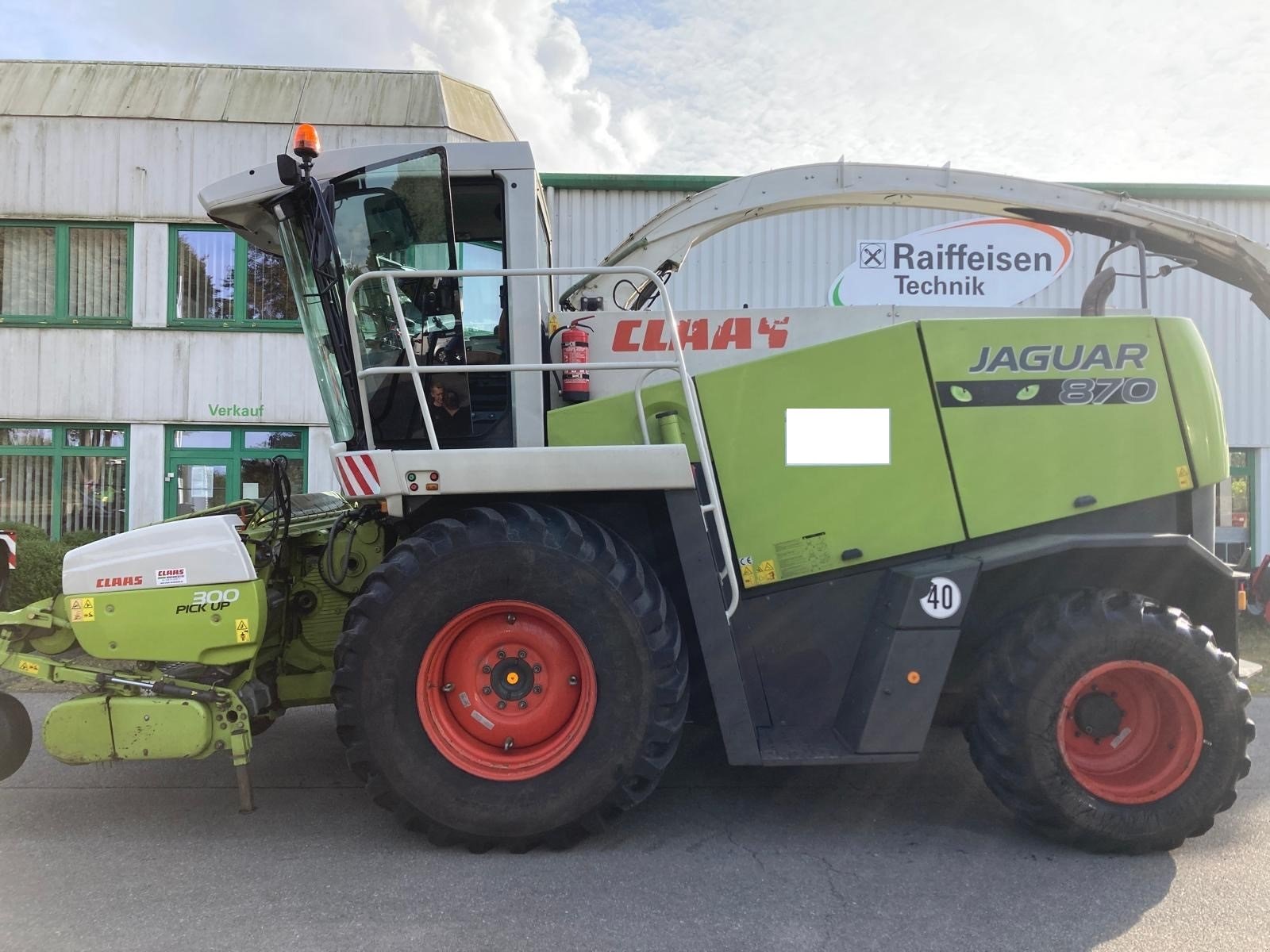 Feldhäcksler typu CLAAS Jaguar 870 Speedstar, Gebrauchtmaschine w Gnutz (Zdjęcie 2)