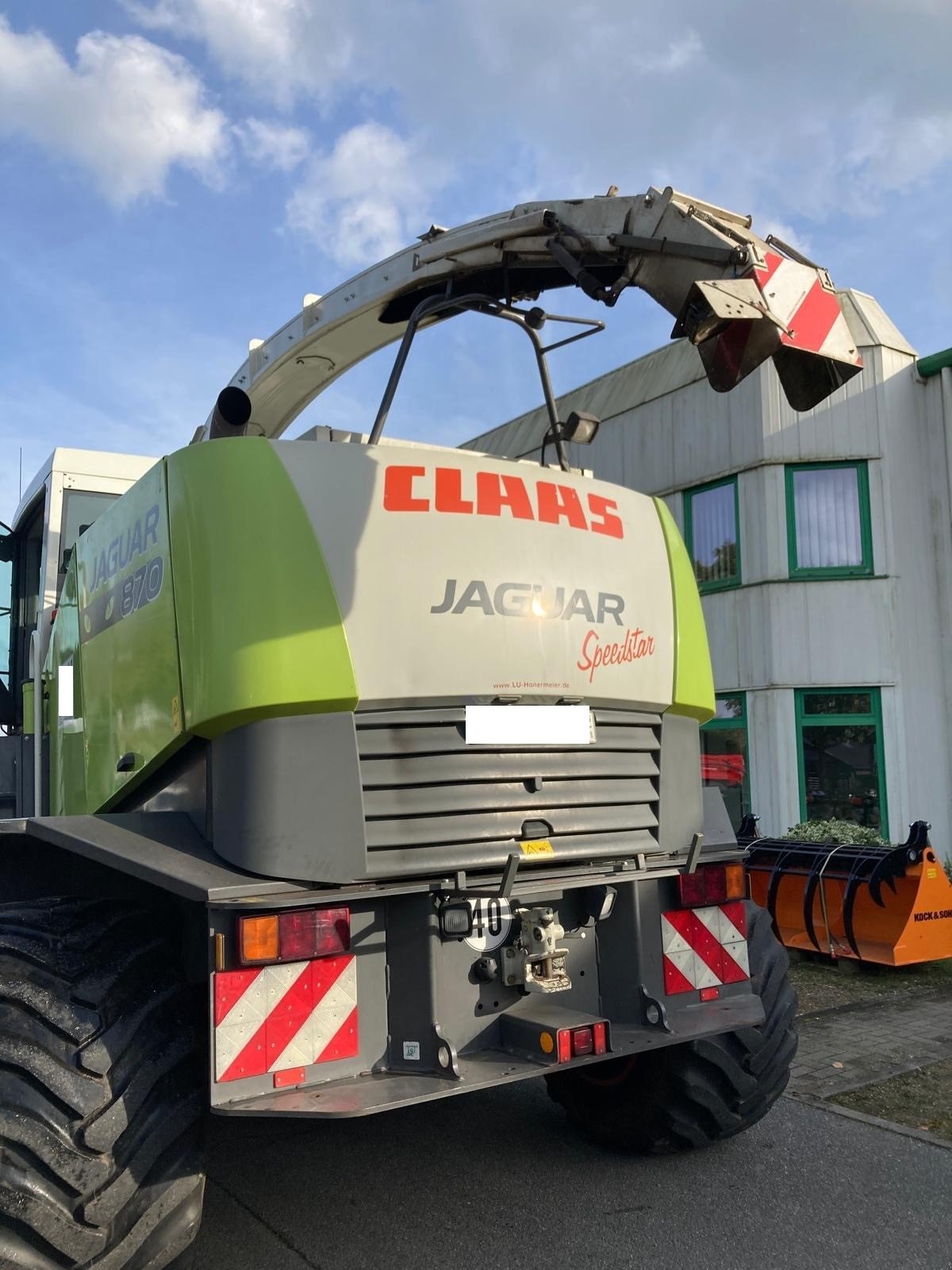 Feldhäcksler des Typs CLAAS Jaguar 870 Speedstar, Gebrauchtmaschine in Gnutz (Bild 3)