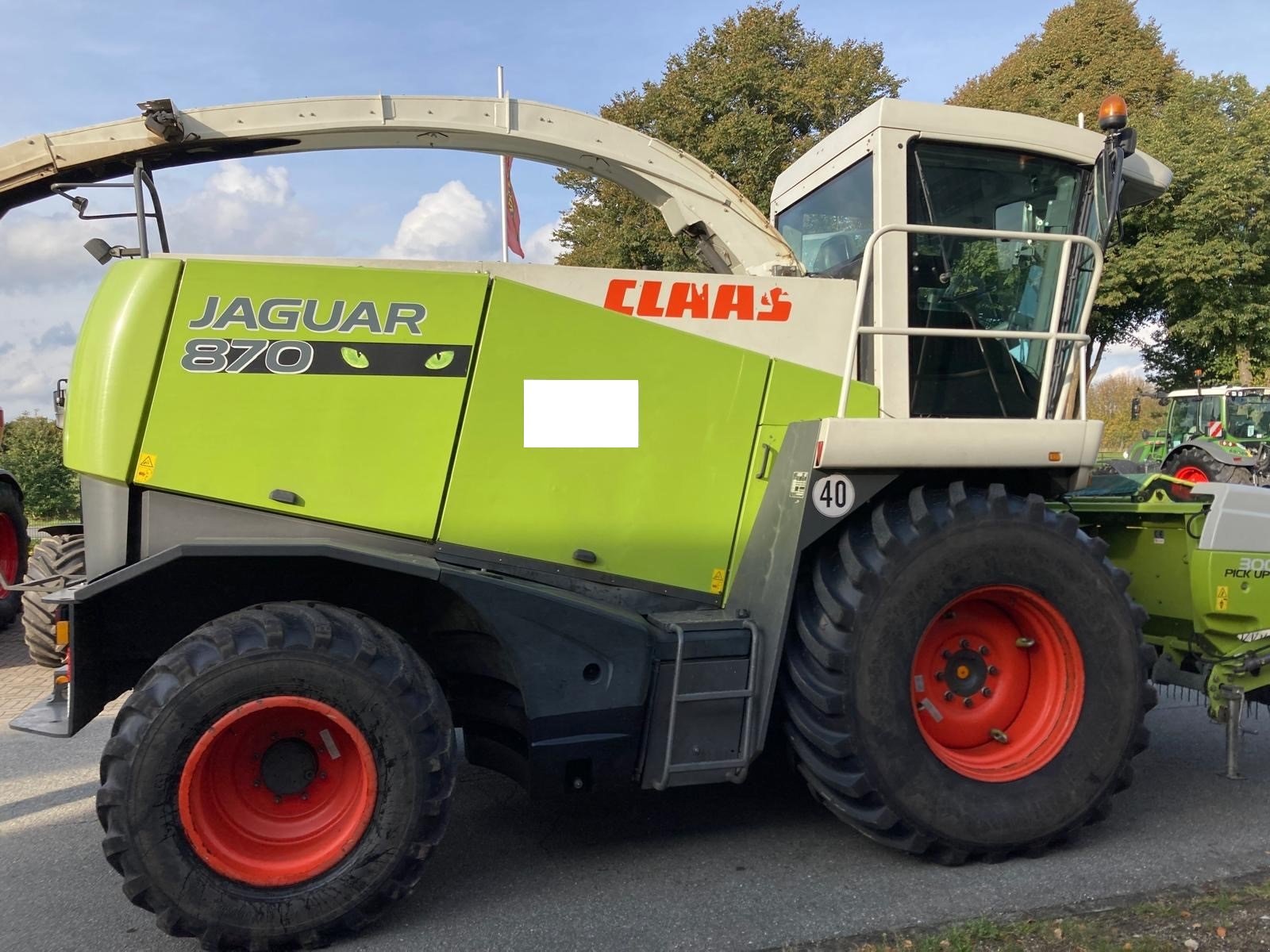 Feldhäcksler a típus CLAAS Jaguar 870 Speedstar, Gebrauchtmaschine ekkor: Gnutz (Kép 12)