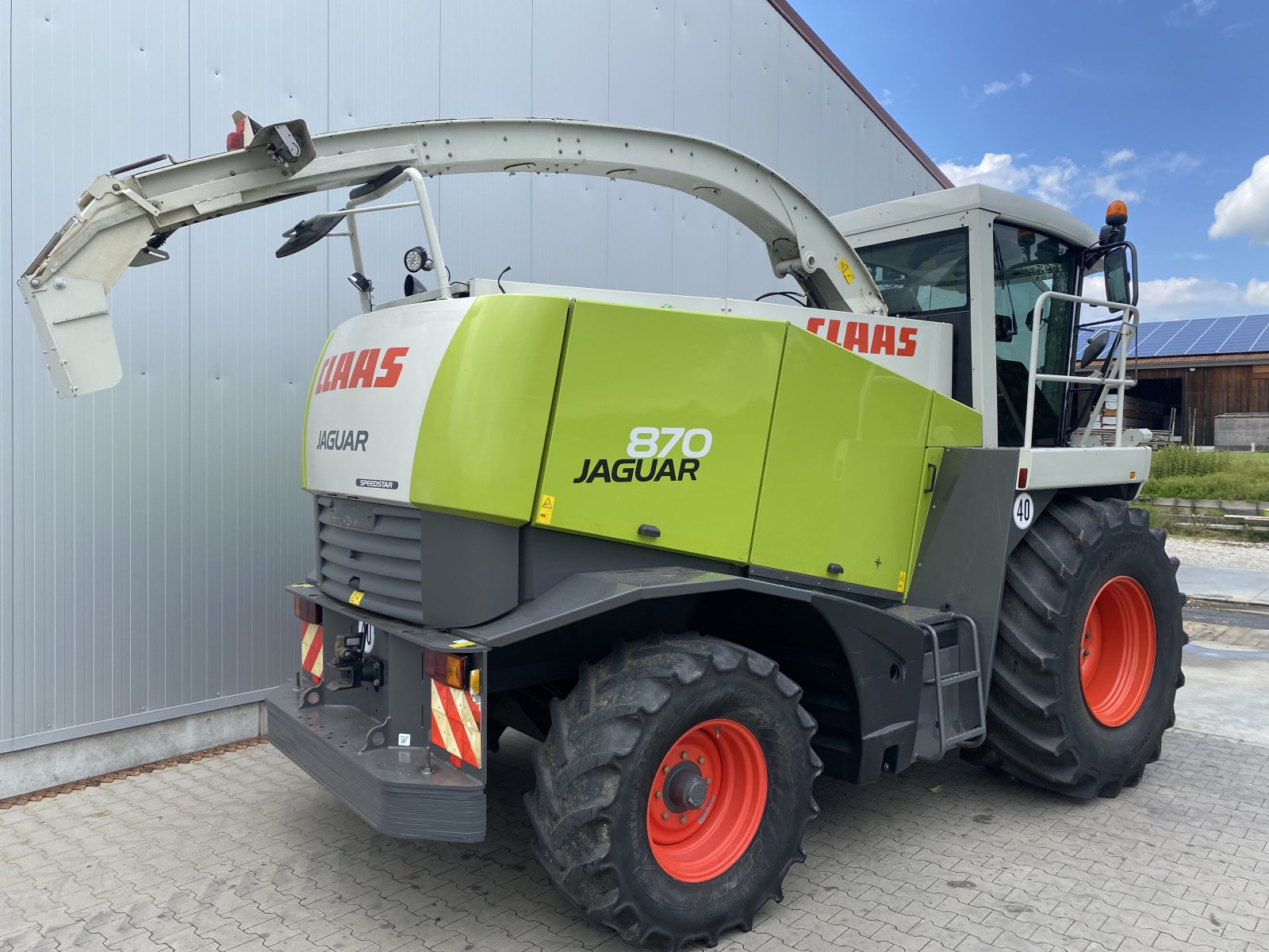 Feldhäcksler del tipo CLAAS Jaguar 870 Speedstar, Gebrauchtmaschine en Hemau (Imagen 4)