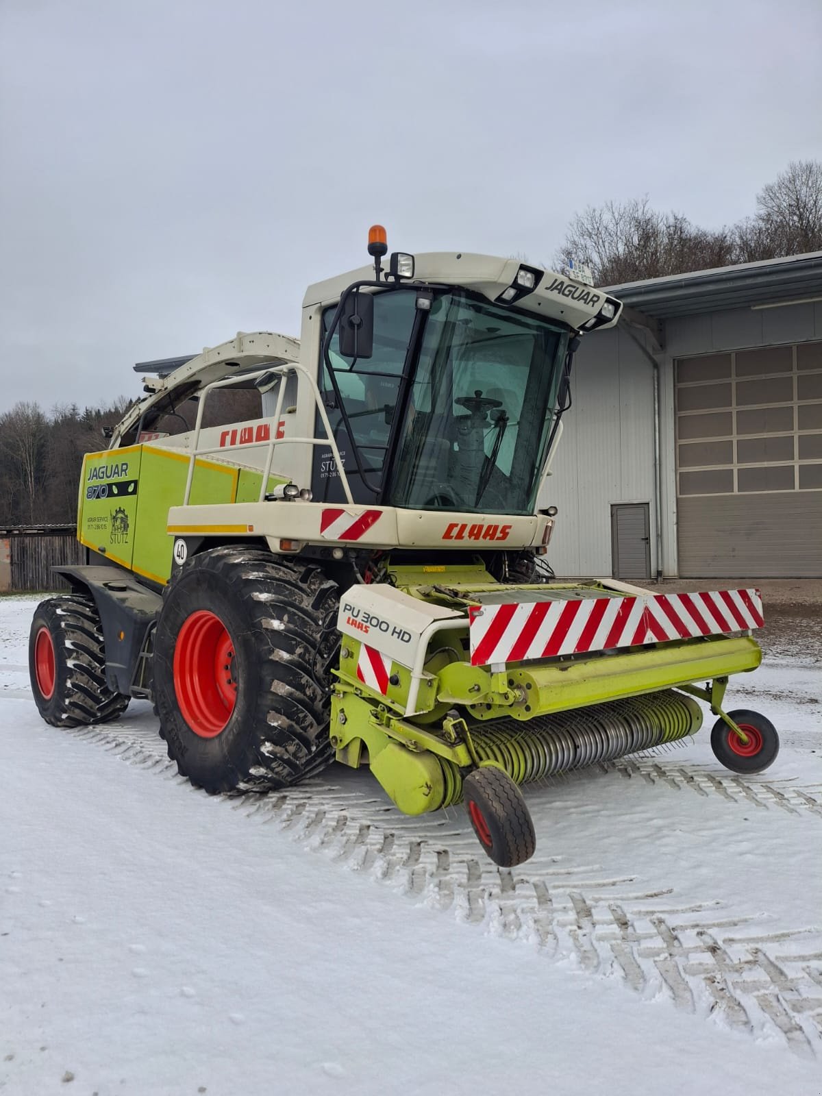 Feldhäcksler des Typs CLAAS Jaguar 870 Speedstar, Gebrauchtmaschine in Schlüsselfeld (Bild 1)