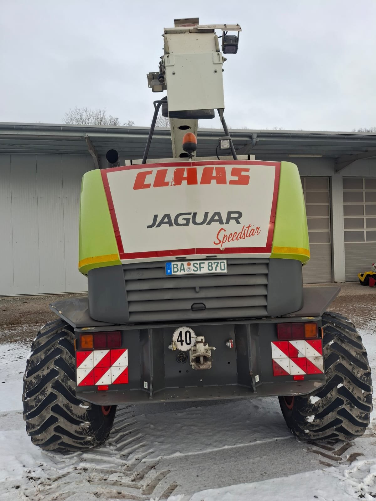 Feldhäcksler des Typs CLAAS Jaguar 870 Speedstar, Gebrauchtmaschine in Schlüsselfeld (Bild 4)