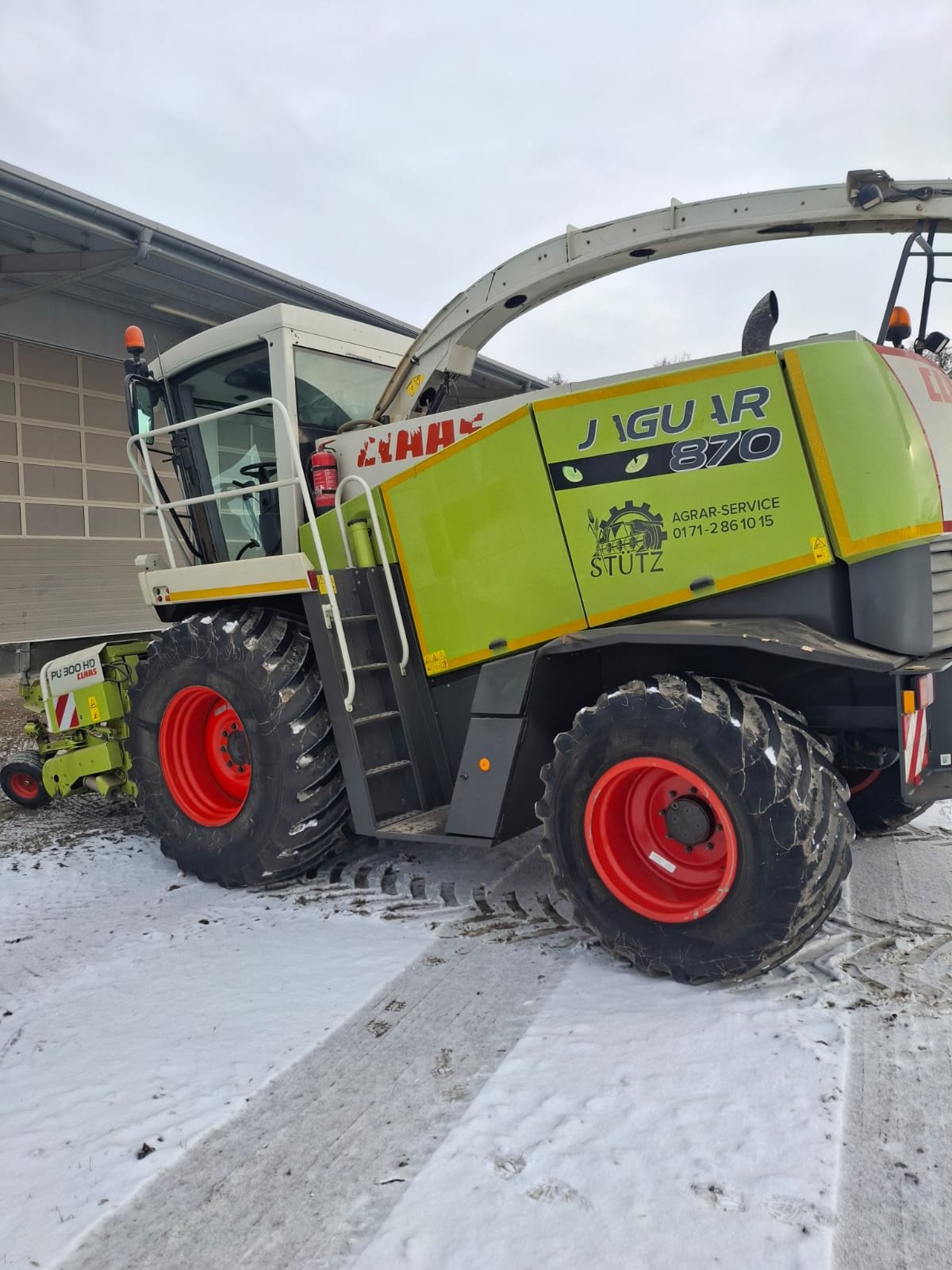 Feldhäcksler des Typs CLAAS Jaguar 870 Speedstar, Gebrauchtmaschine in Schlüsselfeld (Bild 7)