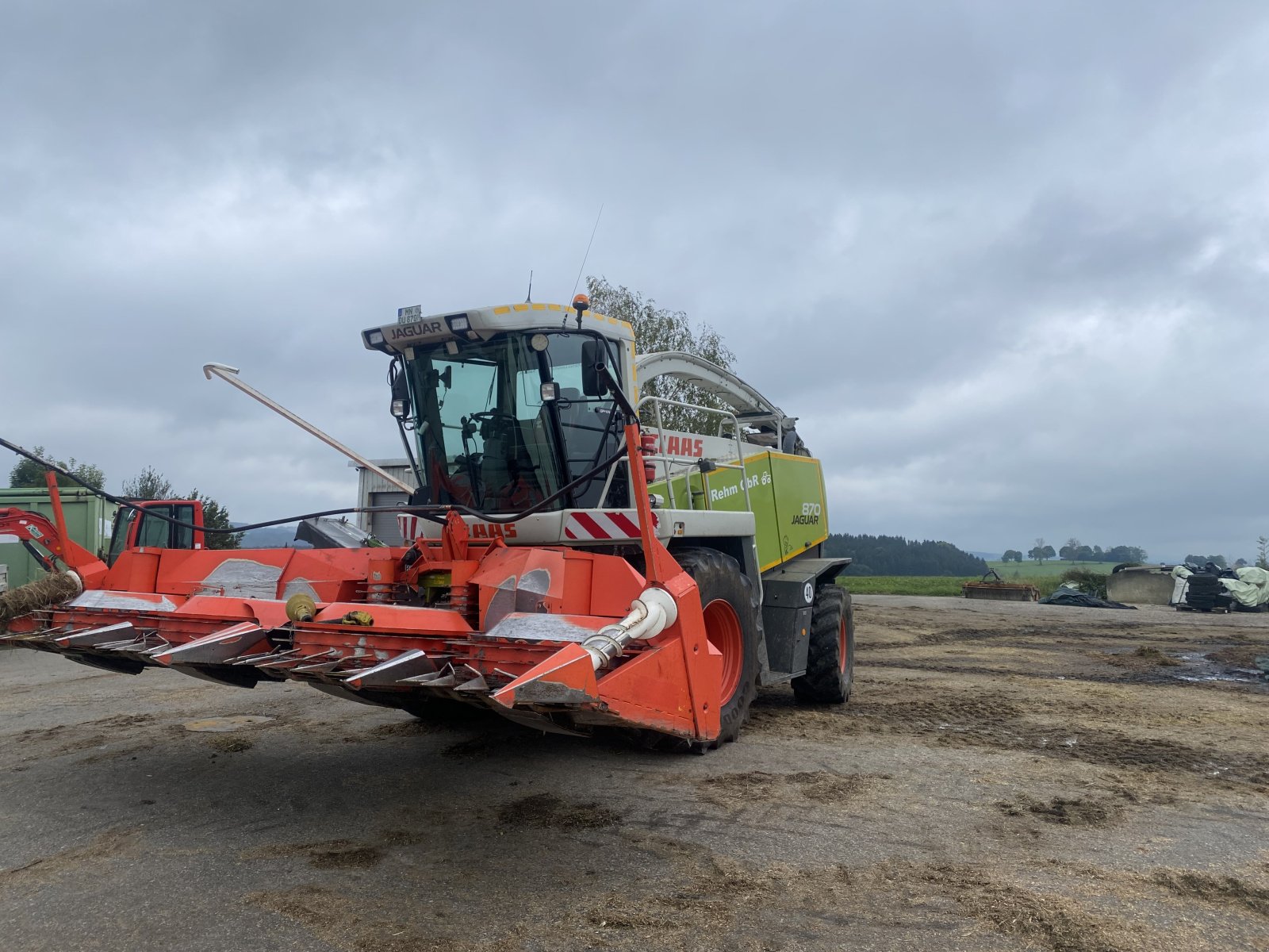 Feldhäcksler of the type CLAAS Jaguar 870 Speedstar, Gebrauchtmaschine in Frickenhausen (Picture 1)