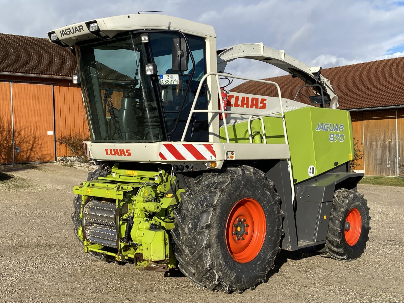 Feldhäcksler типа CLAAS Jaguar 870, Gebrauchtmaschine в Hemau (Фотография 1)