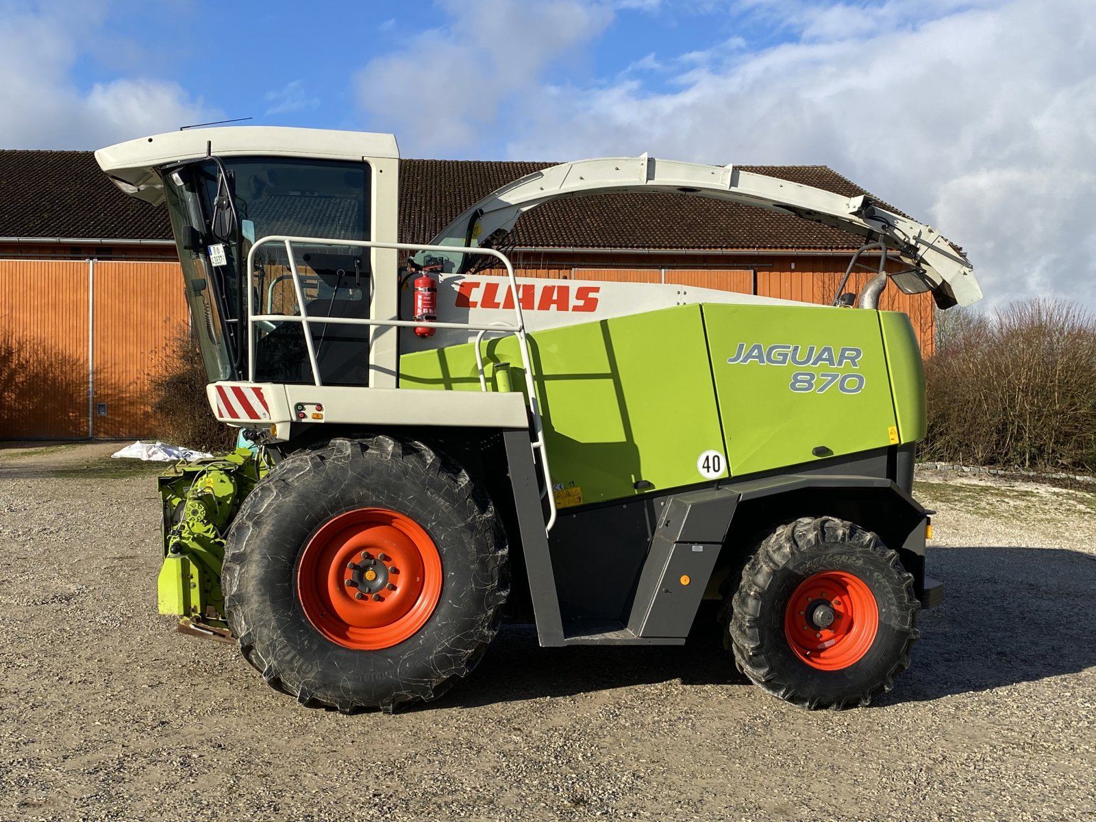 Feldhäcksler типа CLAAS Jaguar 870, Gebrauchtmaschine в Hemau (Фотография 2)