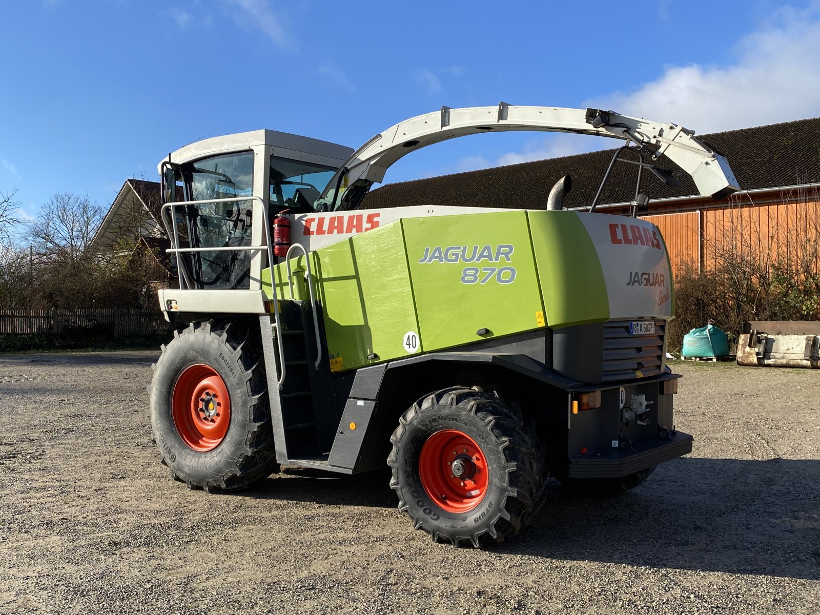 Feldhäcksler типа CLAAS Jaguar 870, Gebrauchtmaschine в Hemau (Фотография 3)