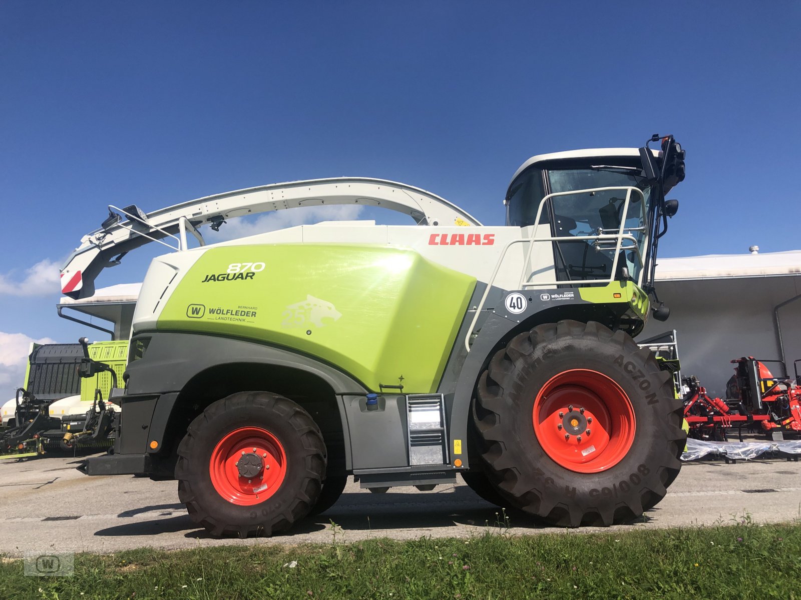 Feldhäcksler типа CLAAS Jaguar 870, Gebrauchtmaschine в Zell an der Pram (Фотография 3)