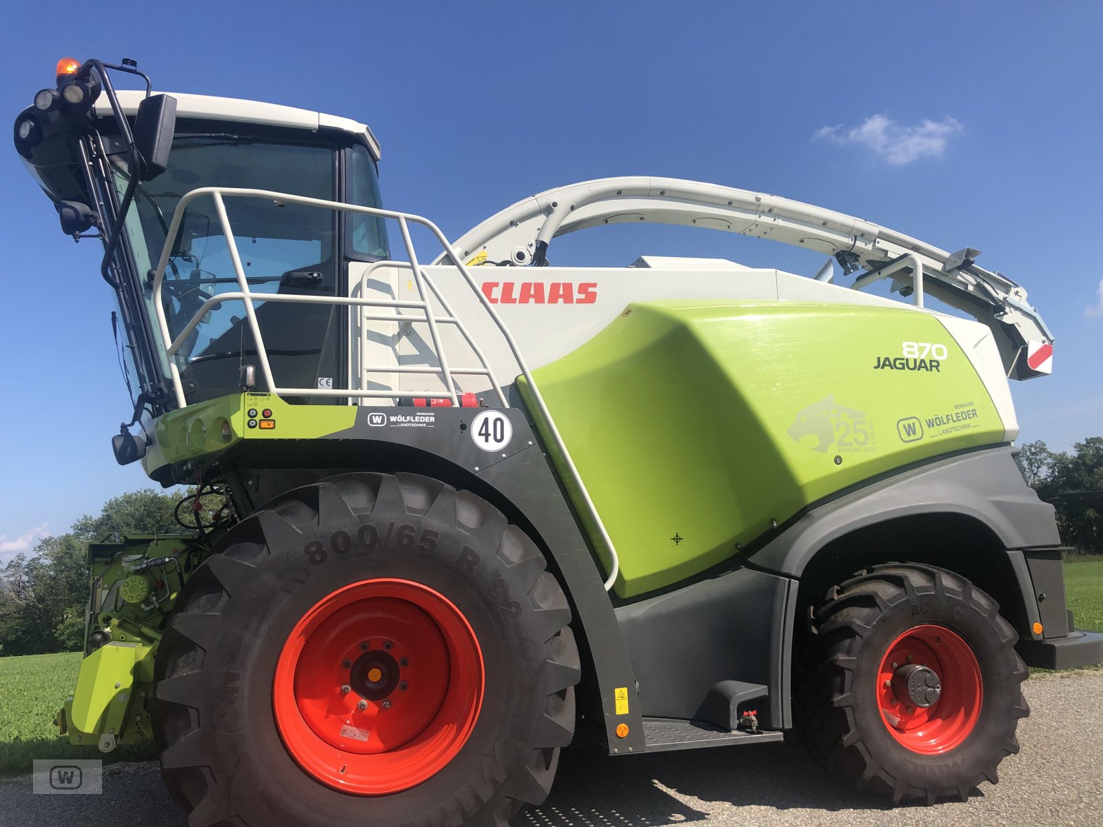 Feldhäcksler типа CLAAS Jaguar 870, Gebrauchtmaschine в Zell an der Pram (Фотография 9)