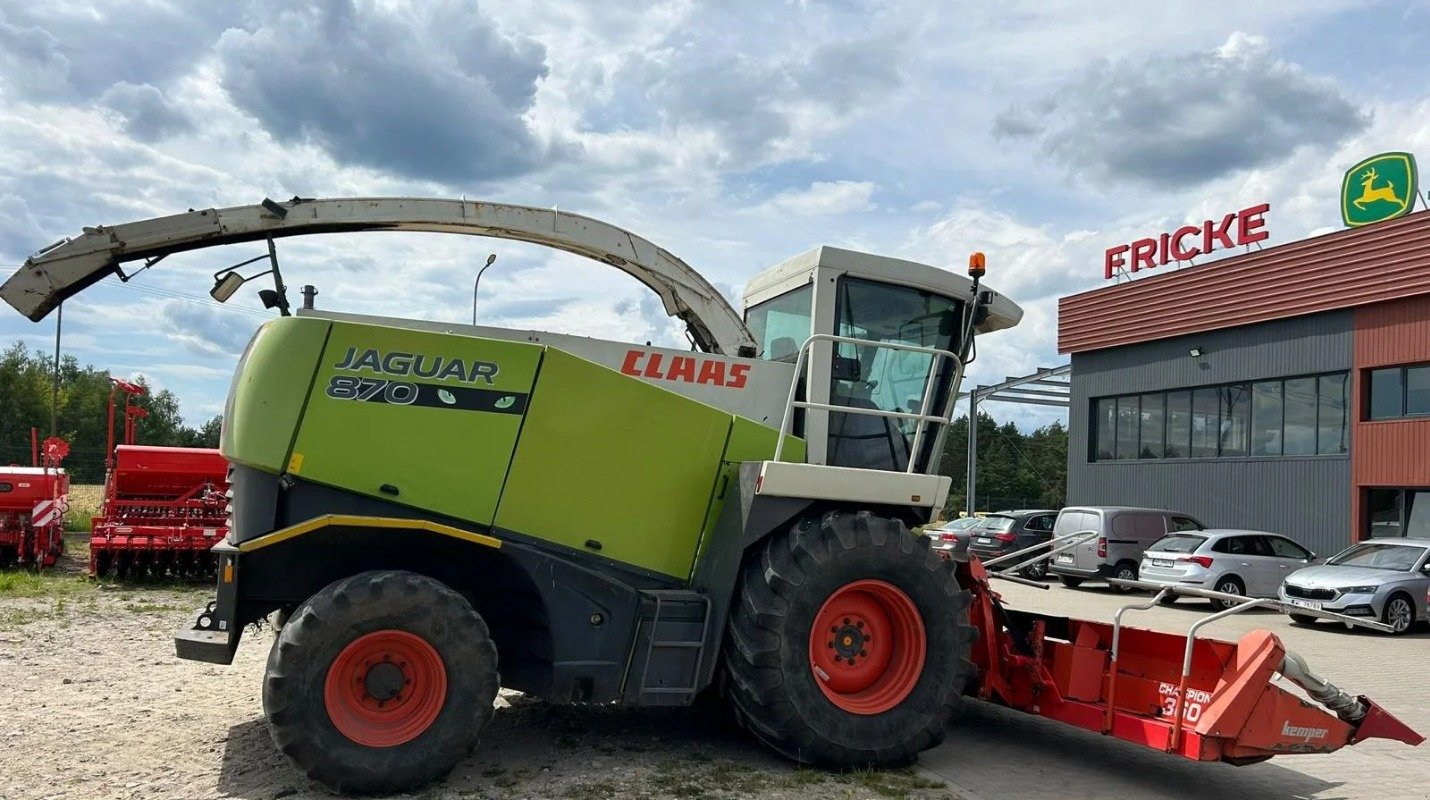 Feldhäcksler des Typs CLAAS JAGUAR 870, Gebrauchtmaschine in Mrągowo (Bild 1)