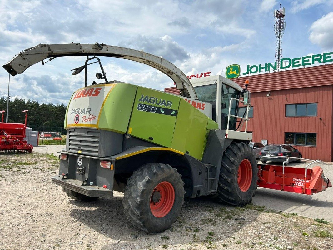 Feldhäcksler typu CLAAS JAGUAR 870, Gebrauchtmaschine w Mrągowo (Zdjęcie 2)