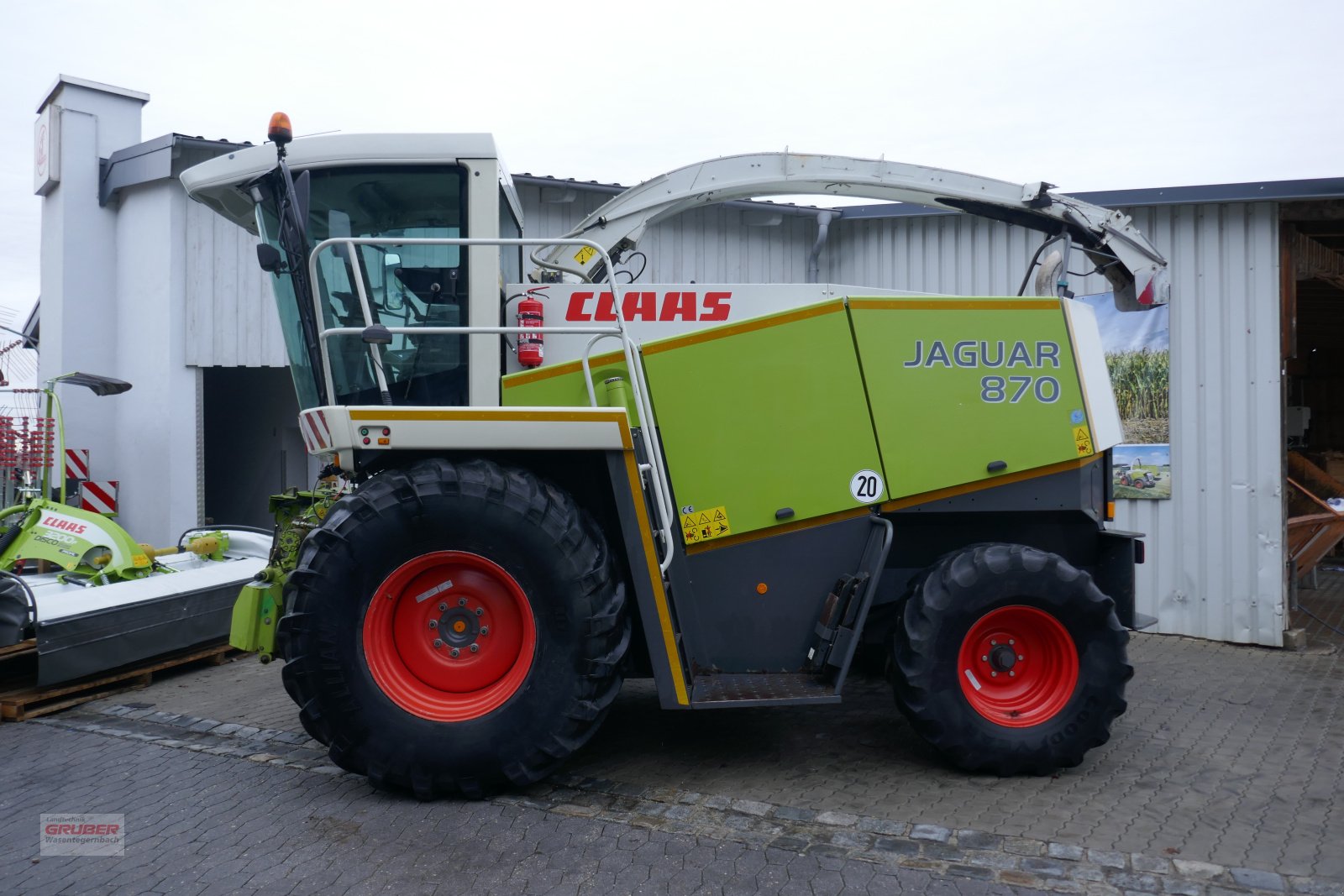 Feldhäcksler van het type CLAAS Jaguar 870, Gebrauchtmaschine in Dorfen (Foto 5)