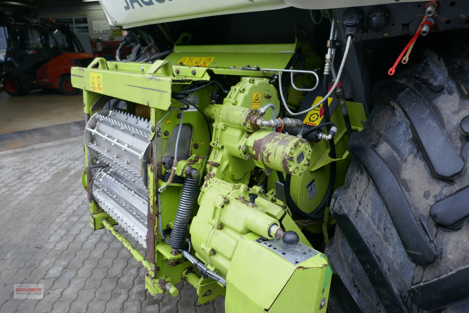 Feldhäcksler van het type CLAAS Jaguar 870, Gebrauchtmaschine in Dorfen (Foto 8)