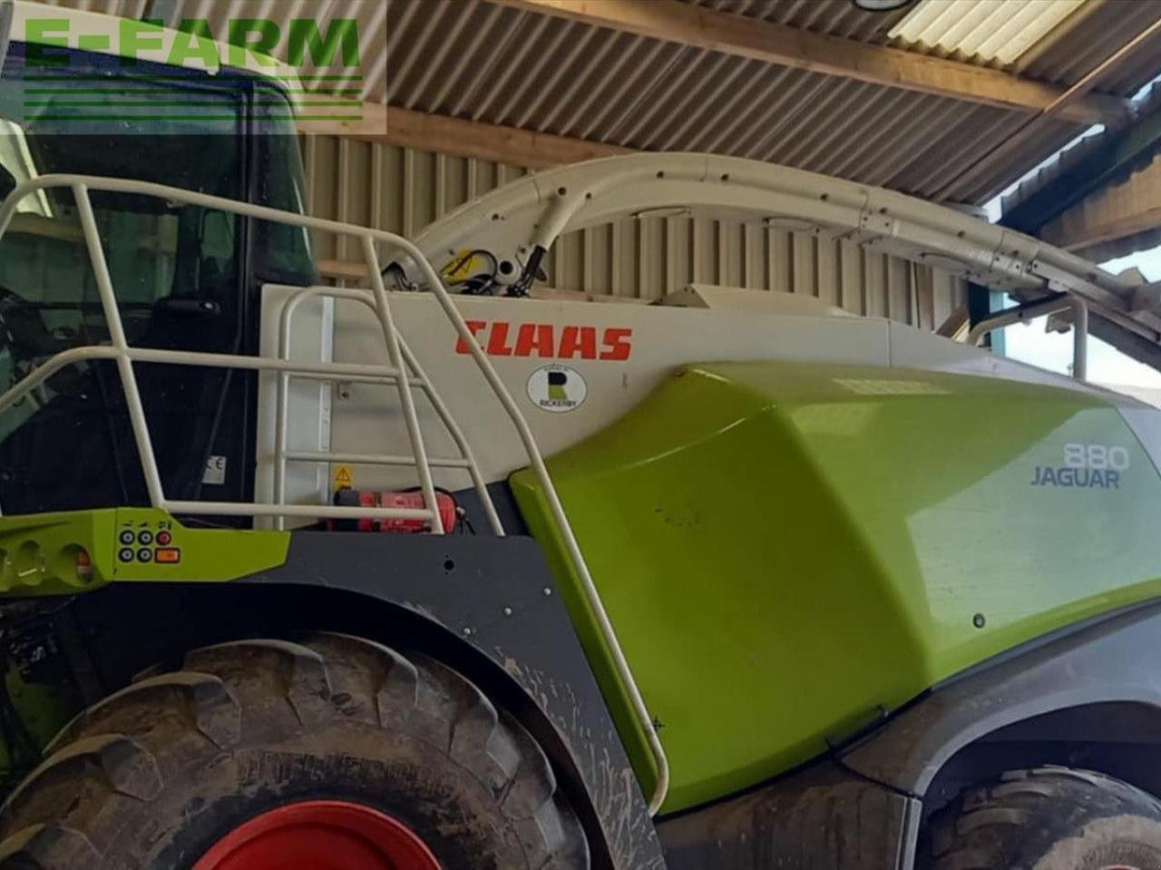 Feldhäcksler des Typs CLAAS JAGUAR 880 4WD, Gebrauchtmaschine in WARTON, CARNFORTH (Bild 1)