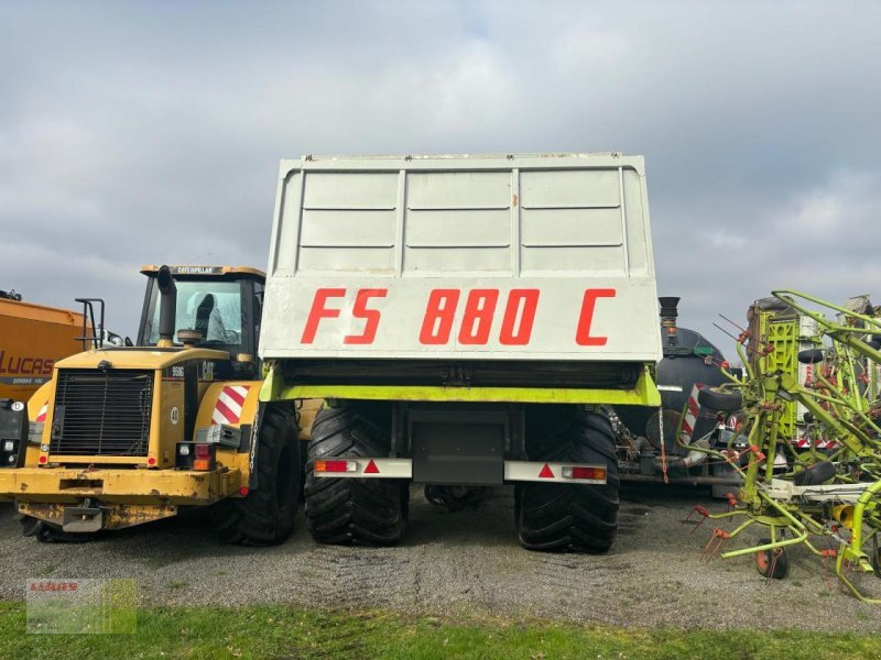 Feldhäcksler of the type CLAAS JAGUAR 880 FIELD SHUTTLE, Container 36 cbm, Raupen, Gebrauchtmaschine in Westerstede (Picture 10)