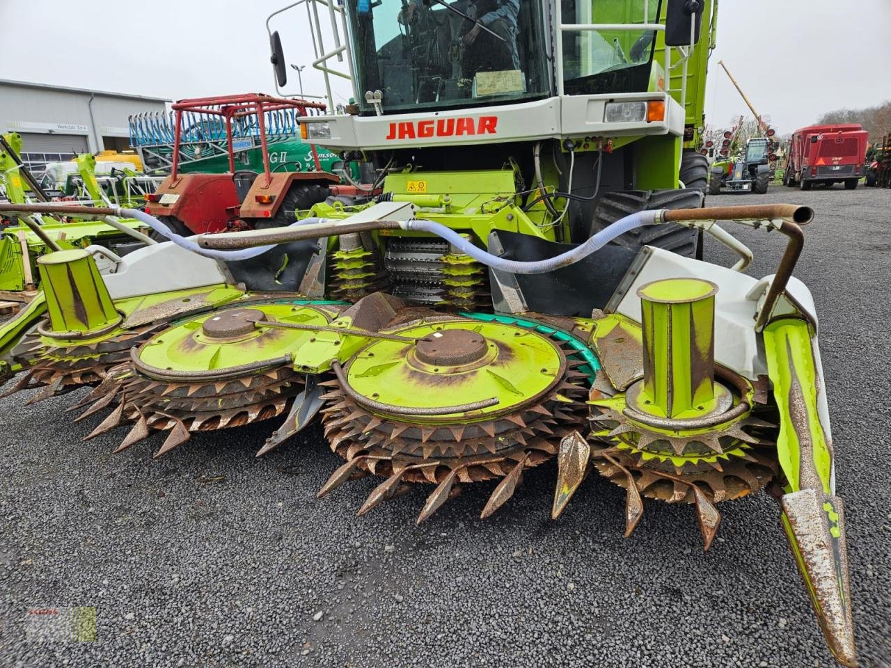 Feldhäcksler tip CLAAS JAGUAR 880 FIELD SHUTTLE, Container 36 cbm, Raupenlaufwerk, ORBIS 450 TS, Gebrauchtmaschine in Westerstede (Poză 5)