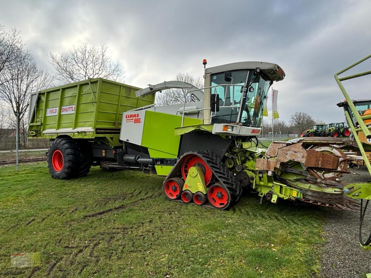 Feldhäcksler of the type CLAAS JAGUAR 880 FIELD SHUTTLE, Container 36 cbm, Raupenlaufwerk, ORBIS 450 TS, Gebrauchtmaschine in Westerstede (Picture 7)