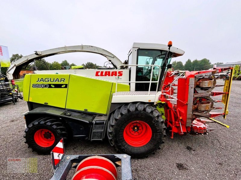 Feldhäcksler Türe ait CLAAS JAGUAR 890 SPEEDSTAR (492) Allrad 4WD, 40 km/h, KE, Gebrauchtmaschine içinde Westerstede (resim 5)