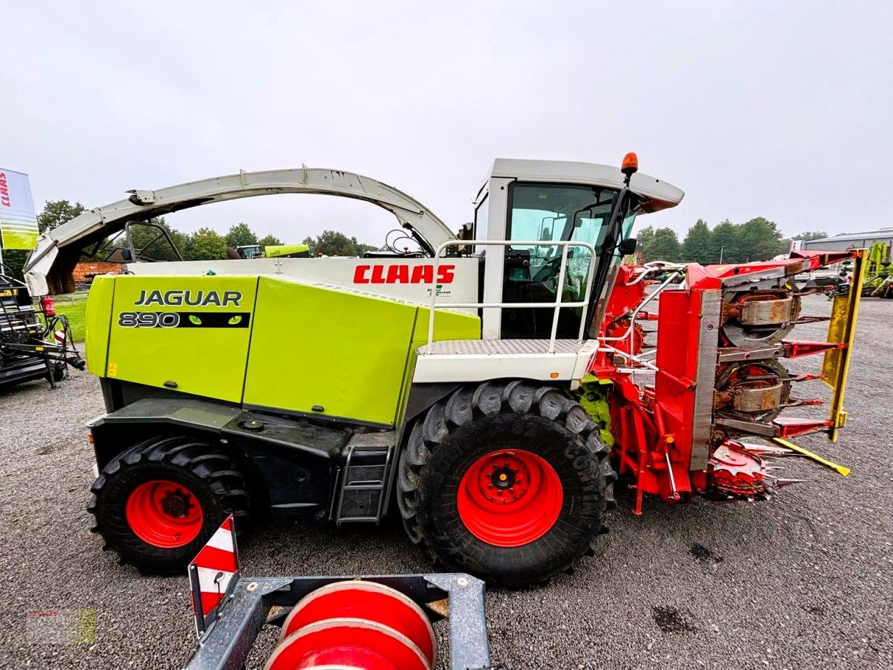 Feldhäcksler des Typs CLAAS JAGUAR 890 SPEEDSTAR (492) Allrad 4WD, 40 km/h, KEMPER 360, PU 300, Gebrauchtmaschine in Westerstede (Bild 5)