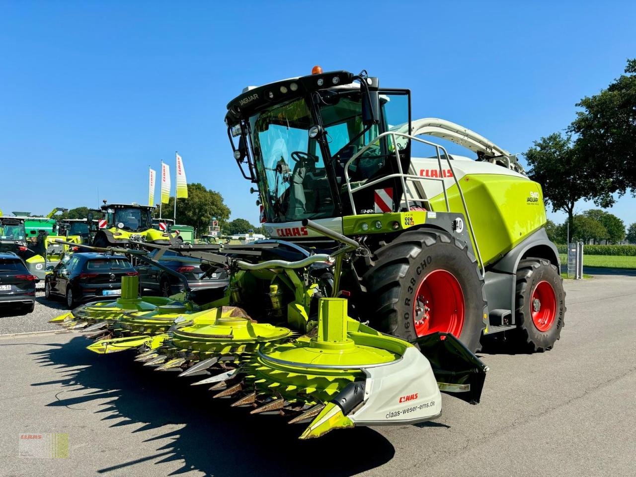 Feldhäcksler Türe ait CLAAS JAGUAR 940 (502) Allrad 4WD, 40 km/h, QUANTIMETER, ORBIS 600 TS, nur 511 h !, Gebrauchtmaschine içinde Molbergen (resim 4)