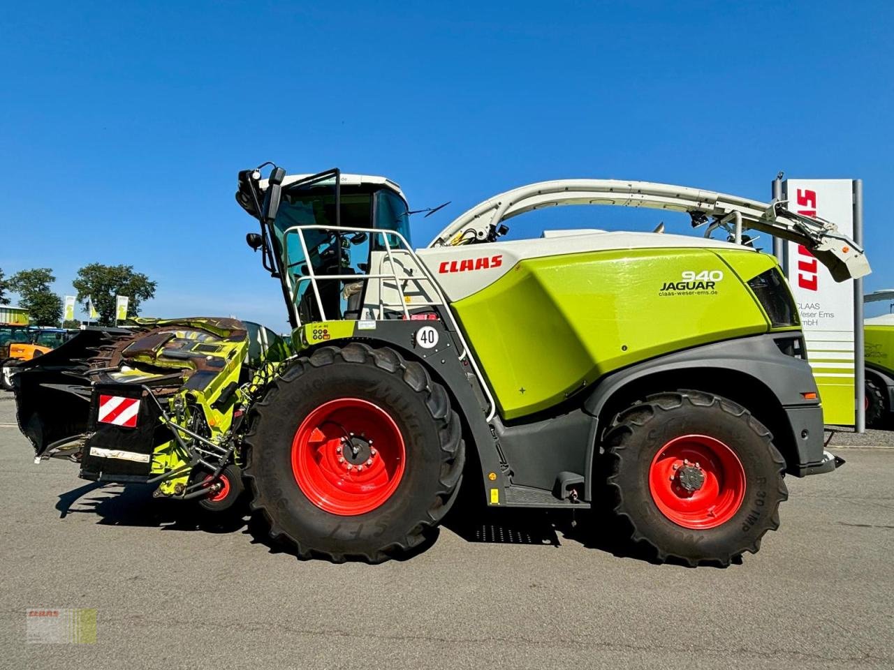 Feldhäcksler Türe ait CLAAS JAGUAR 940 (502) Allrad 4WD, 40 km/h, QUANTIMETER, ORBIS 600 TS, nur 511 h !, Gebrauchtmaschine içinde Molbergen (resim 7)