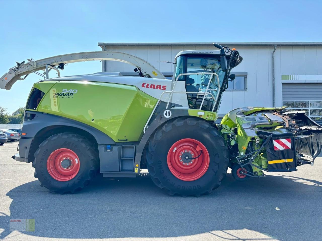 Feldhäcksler des Typs CLAAS JAGUAR 940 (502) Allrad 4WD, 40 km/h, QUANTIMETER, ORBIS 600 TS, nur 511 h !, Gebrauchtmaschine in Molbergen (Bild 8)